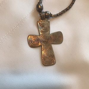 Silver Cross Necklace